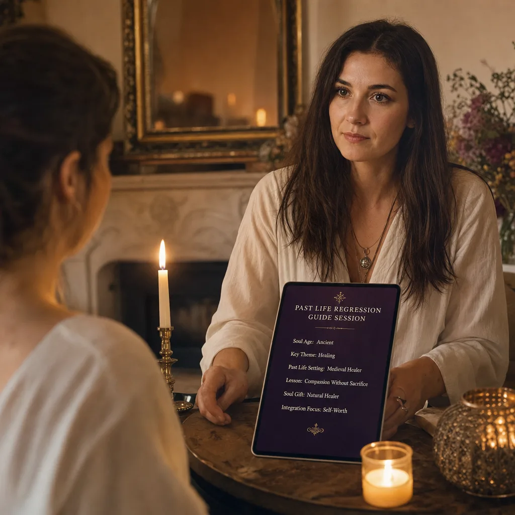 Practise a reading on a real person