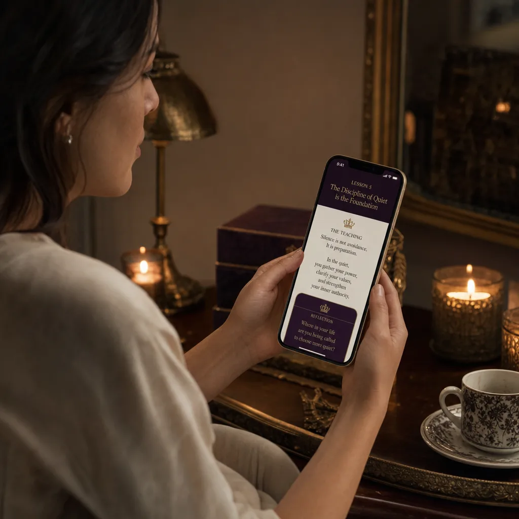 Read the lessons on your phone